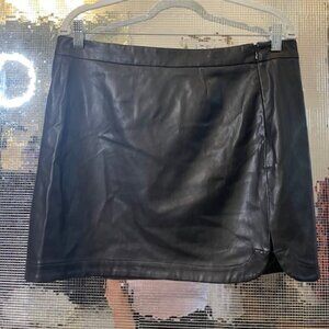 Leather Skirt